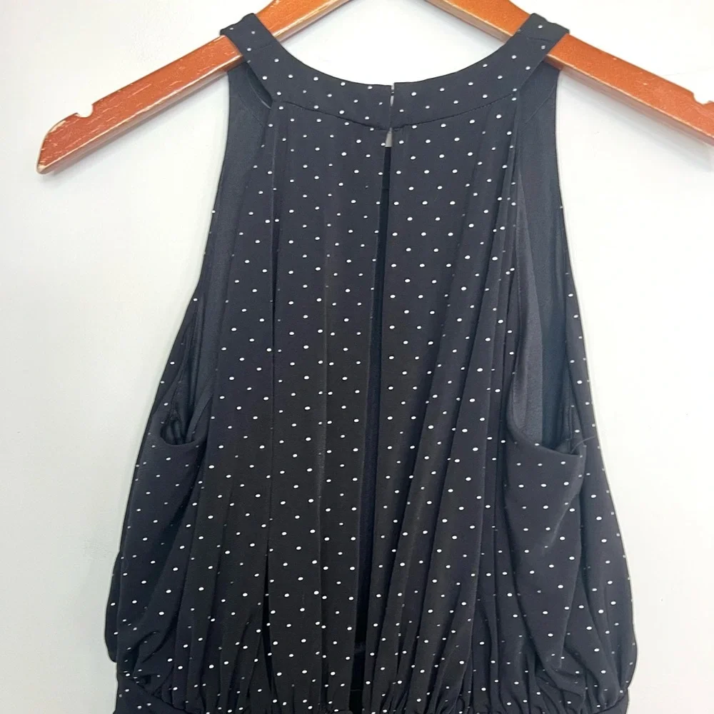 Cynthia Steffe NEW Dot Pattern Rhinestone Jeweled Dress Sz M